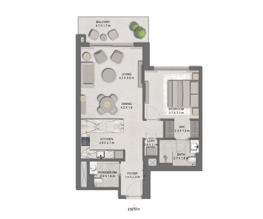 A1 - 1BR